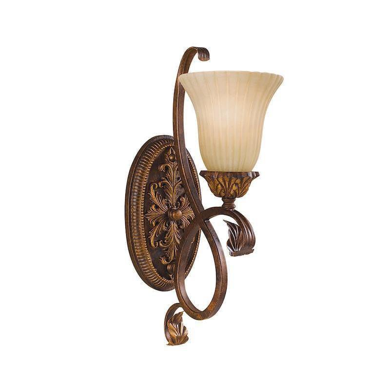 Feiss Sonoma Valley Tortoise Shell Single Arm Wall Light-warehouse-clearance-140826
