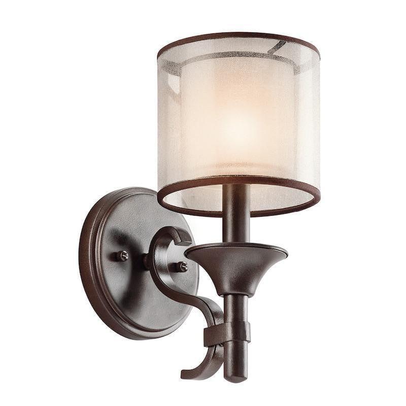 Kichler Lacey Mission Bronze Wall Light-warehouse-180926