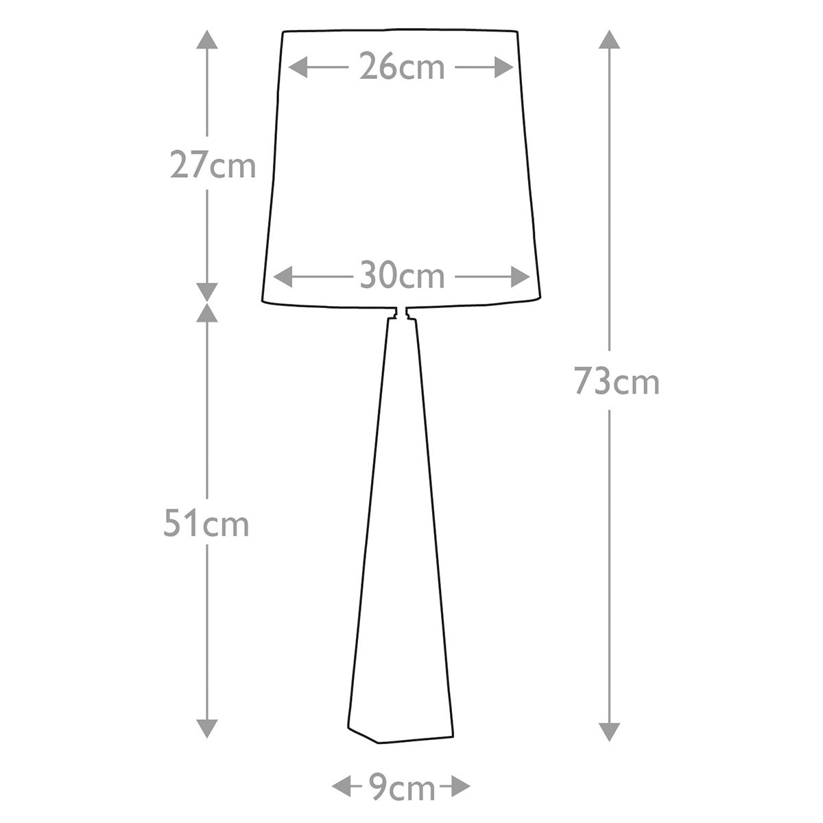 Ascent 1 Light Black Modern Table Lamp
