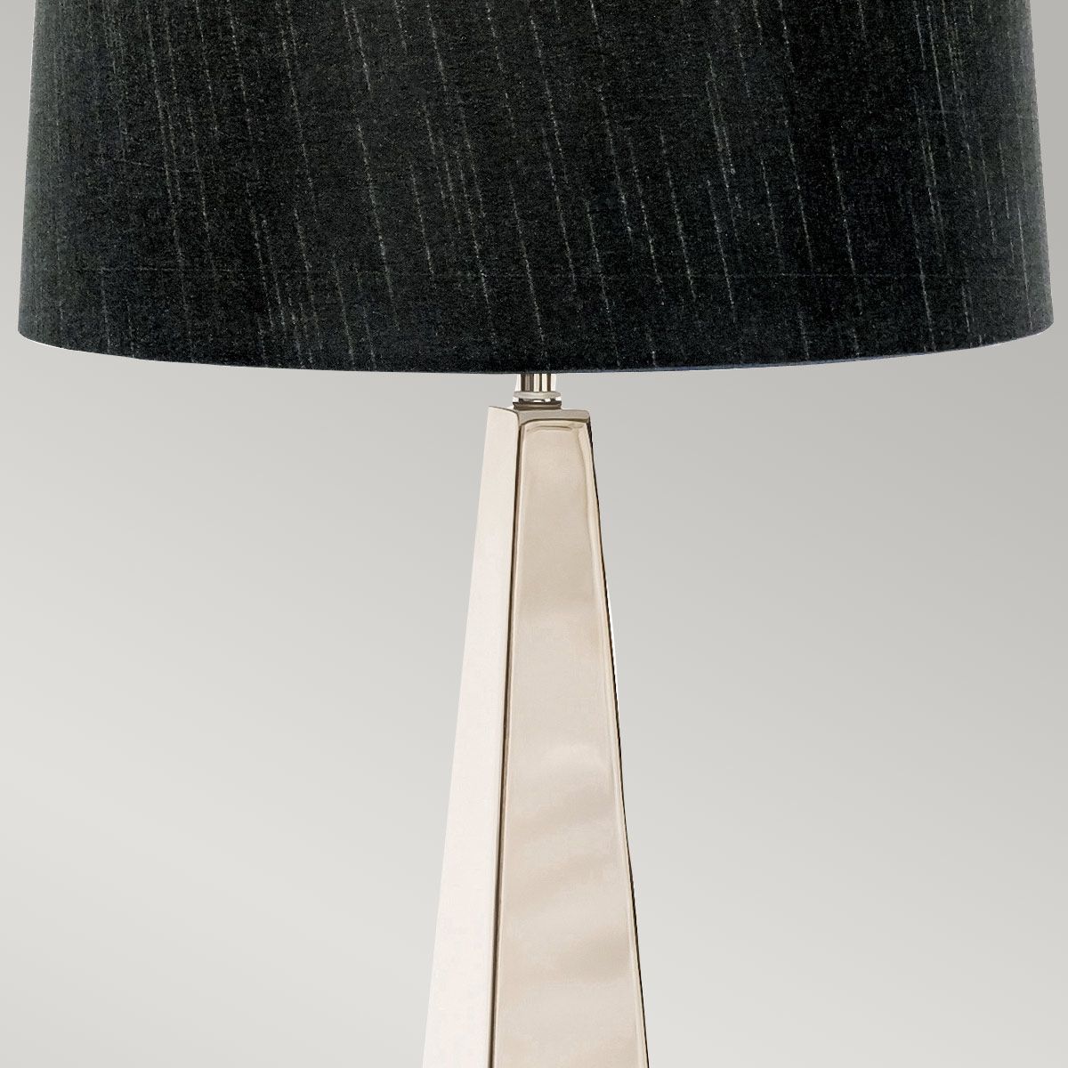 Ascent 1 Light Polished Nickel Modern Table Lamp
