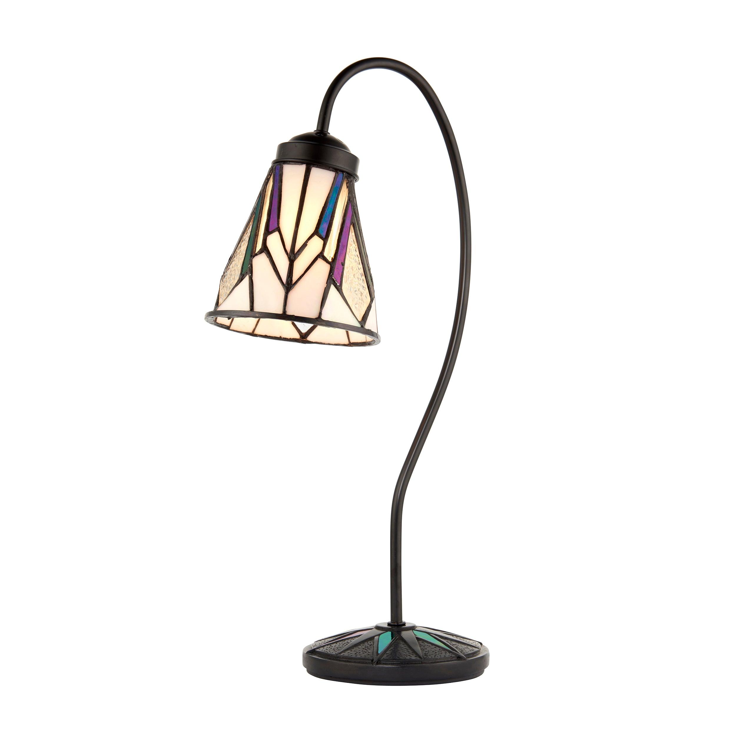 Interiors 1900 Astoria Tiffany Swan Neck Lamp