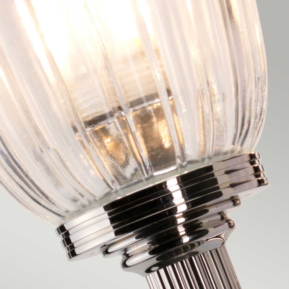 Carroll Polished Chrome Bathroom Wall Light