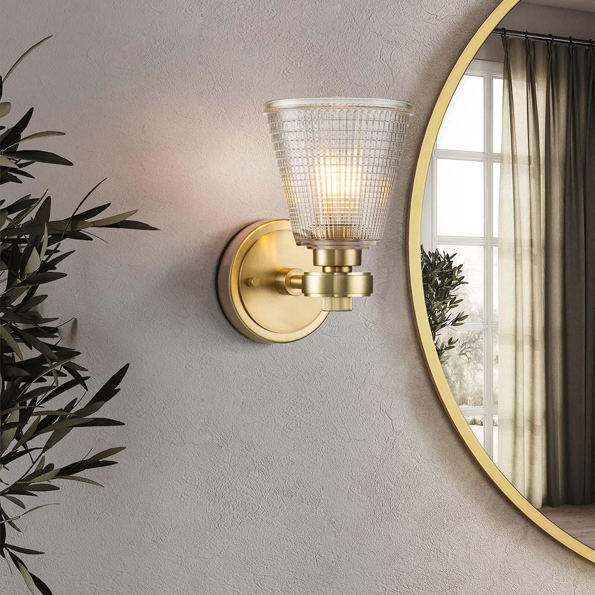 Elstead Gunnislake 1 Light Chrome Bathroom Wall Light-warehouse-clearance-140826
