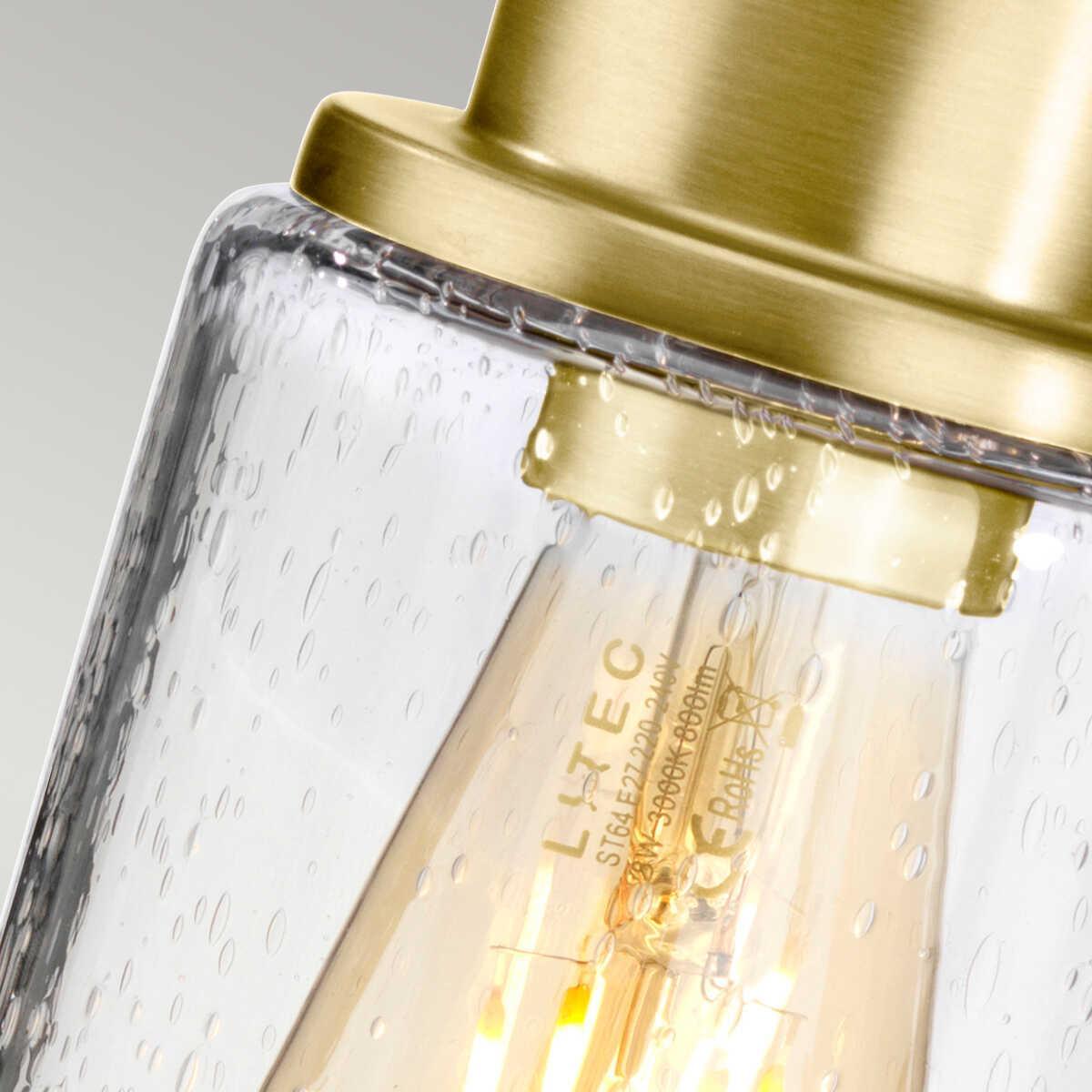 Elstead Morvah Brushed Brass Bathroom Wall Light-wh-20-091026