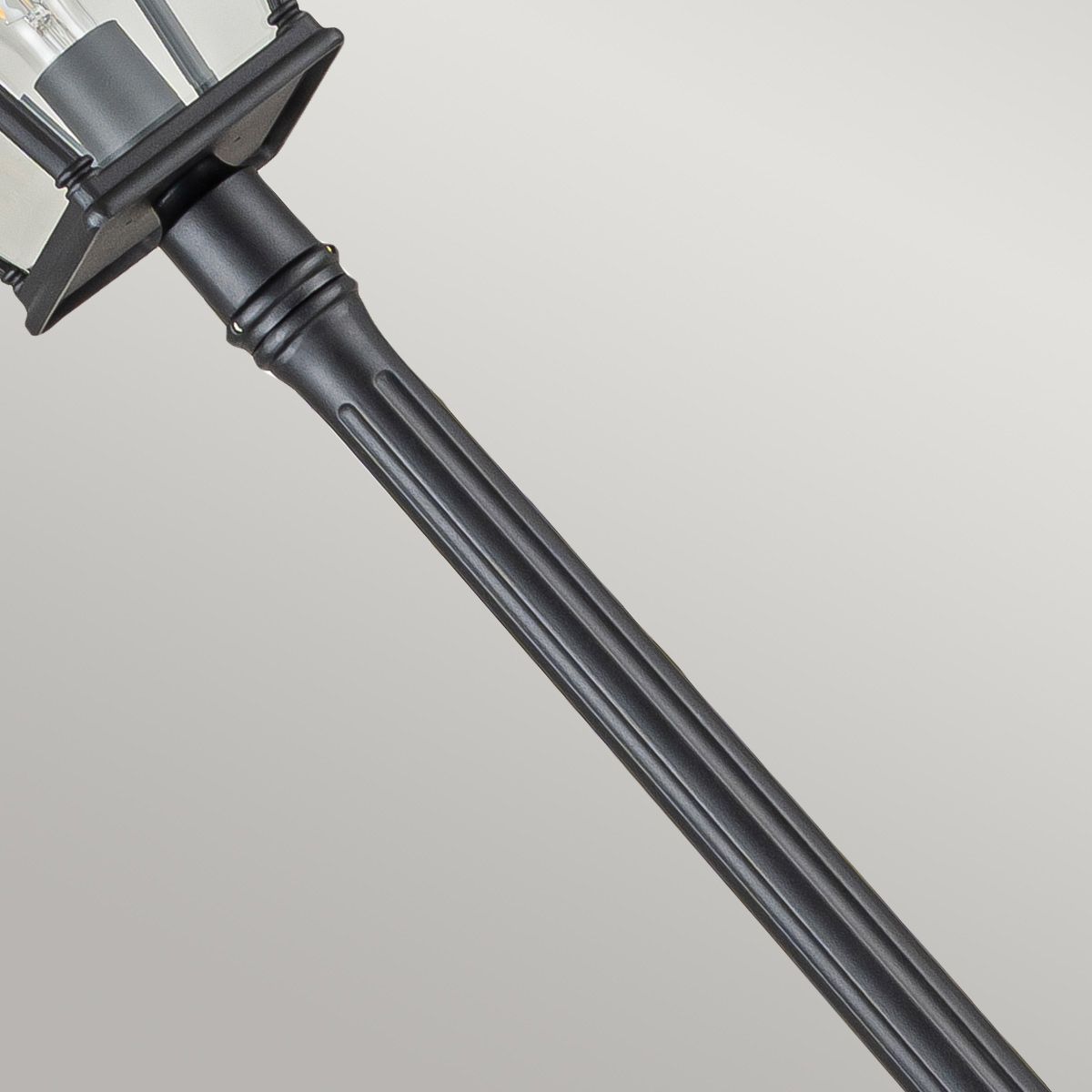 Bayview 1 Light Black Lamp Post