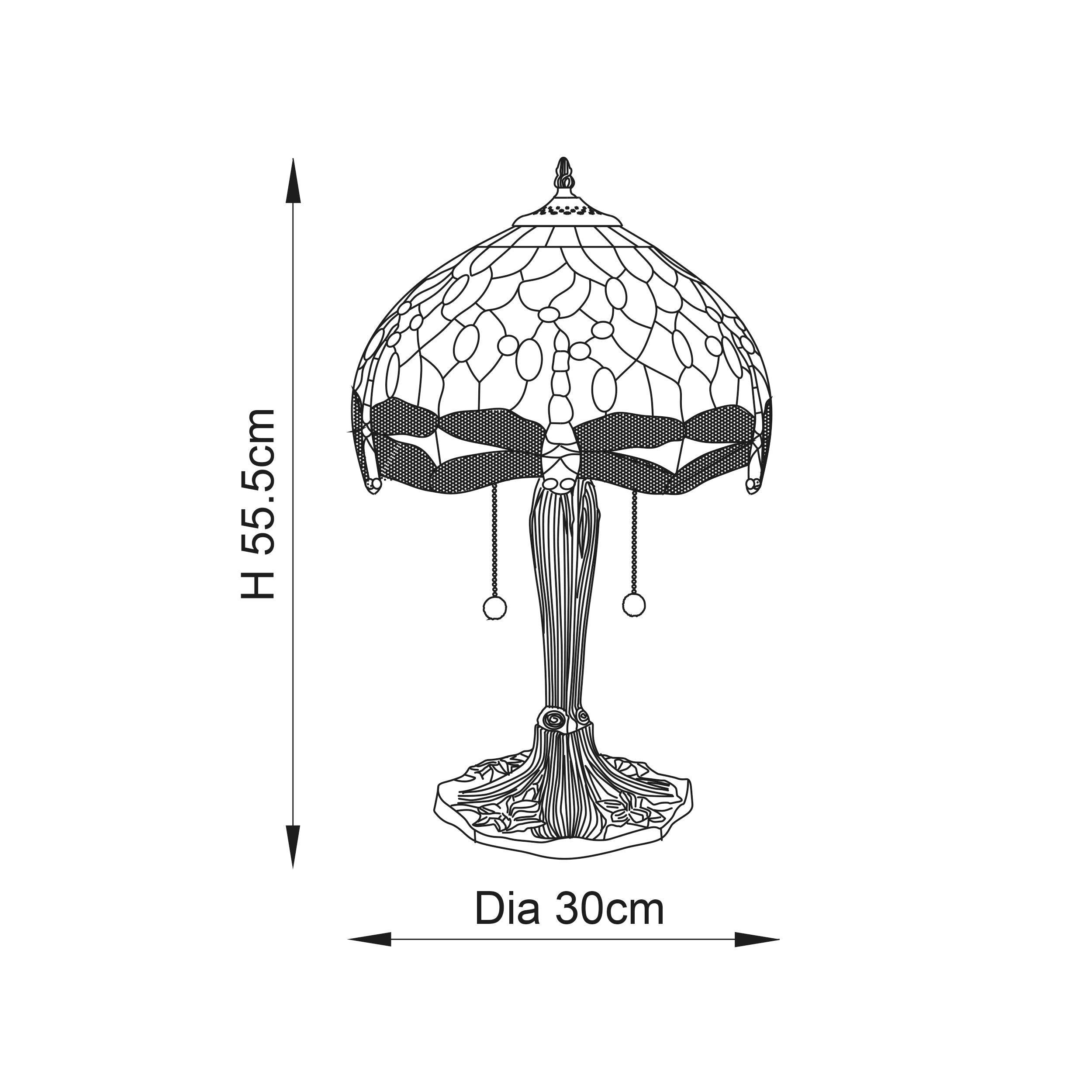 beige dragonfly medium tiffany lamp Living room lighting image