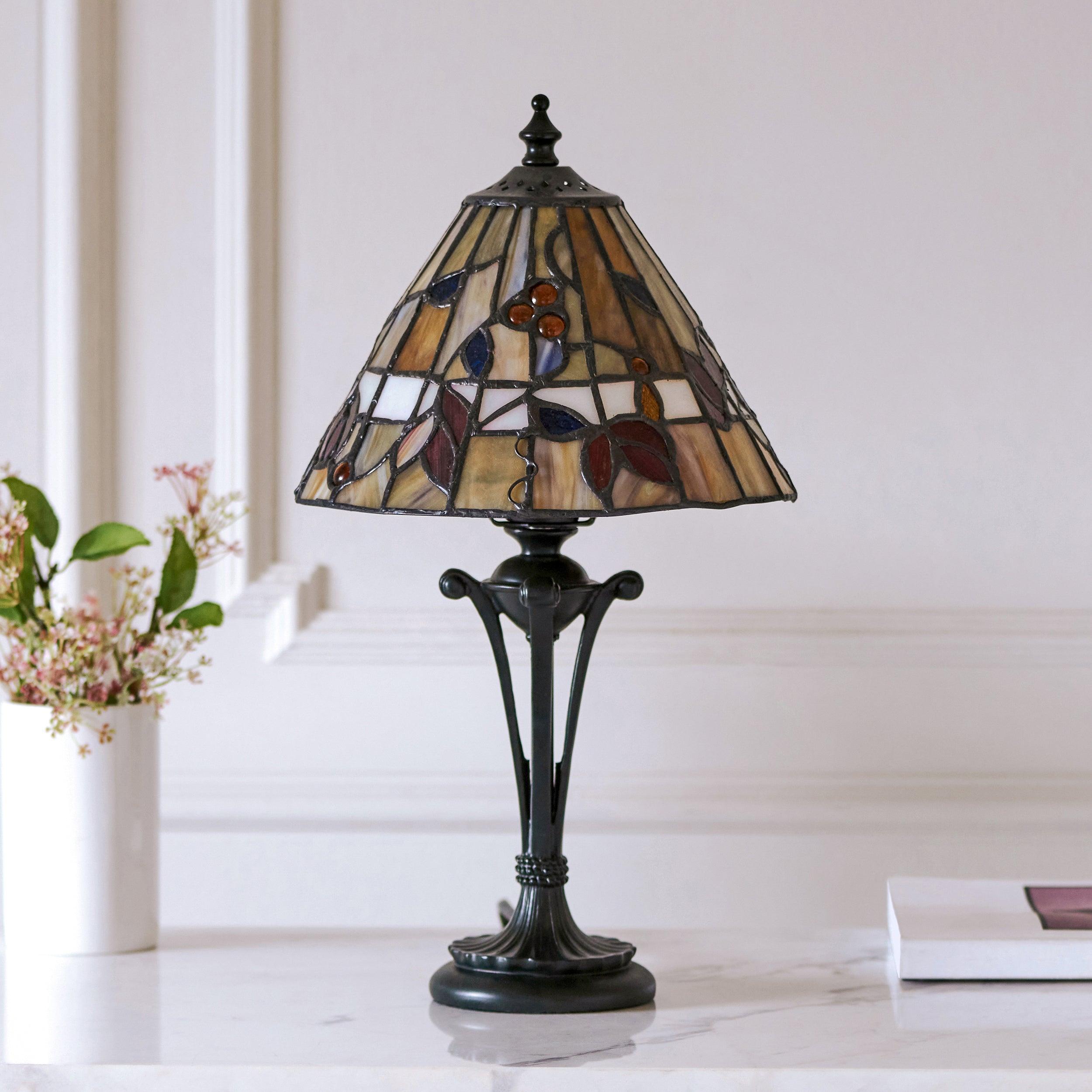 berwood tiffany bedside lamp Hallway Lighting Image