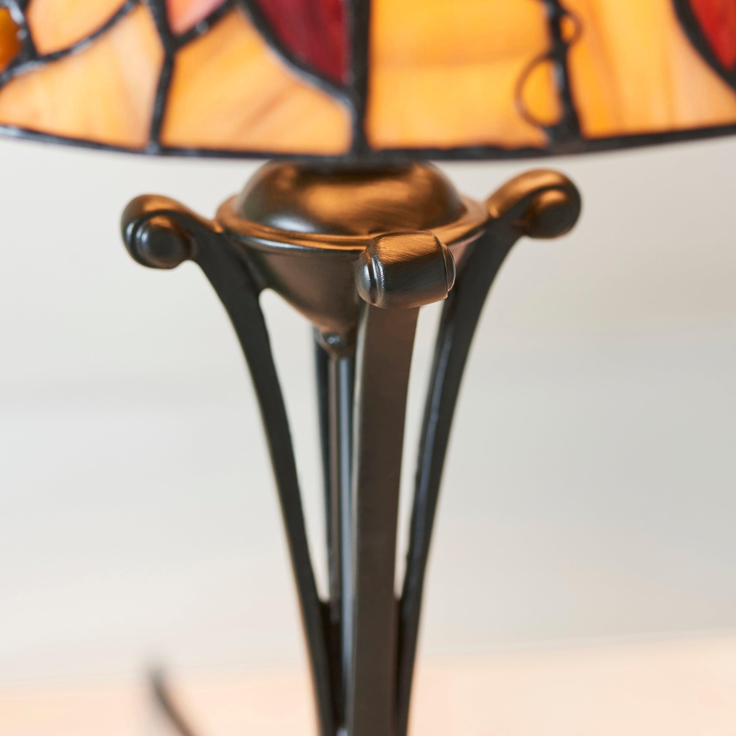 berwood tiffany bedside lamp Hallway Lighting Close Up