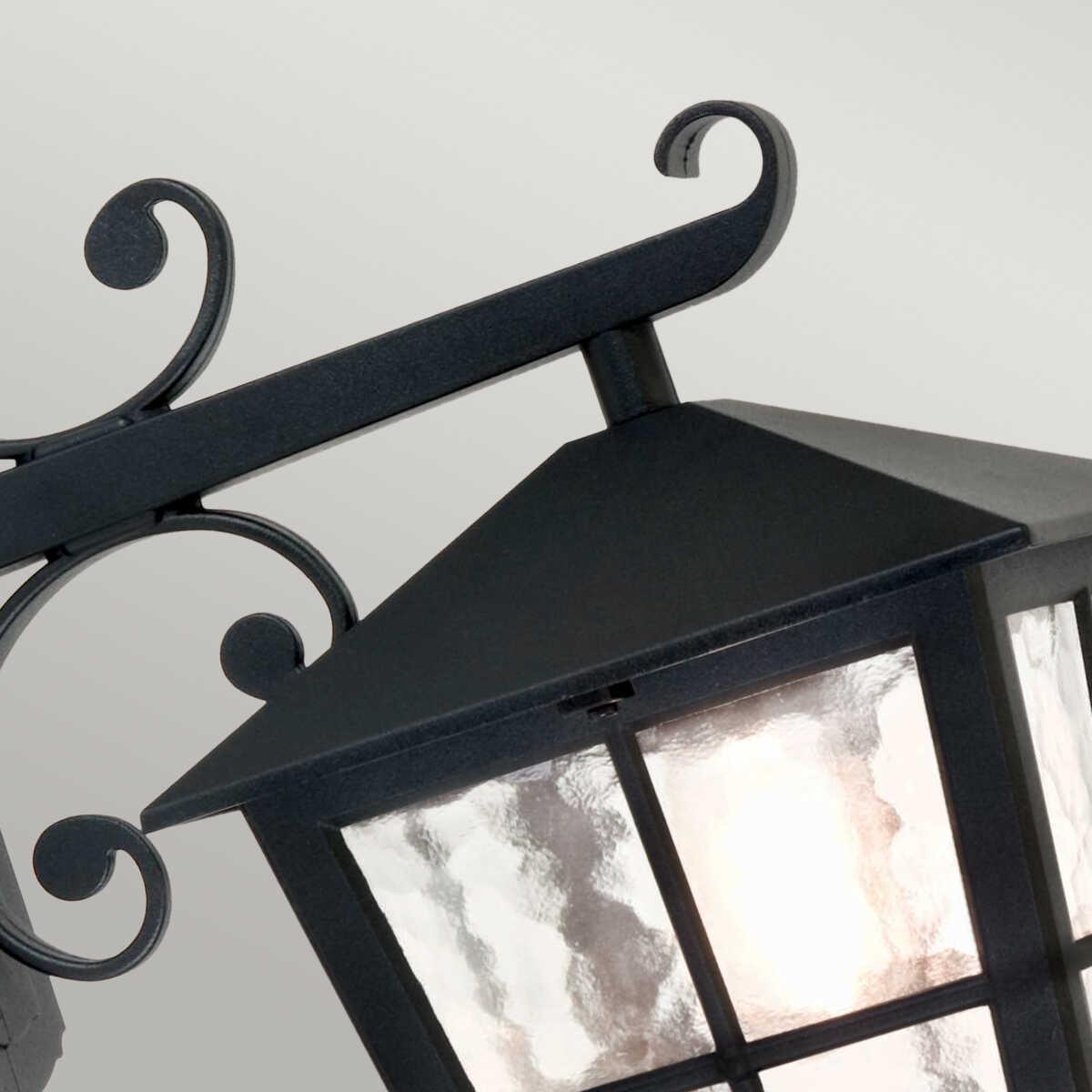 Elstead Canterbury Black Outdoor Wall Light-OPEN-BOX