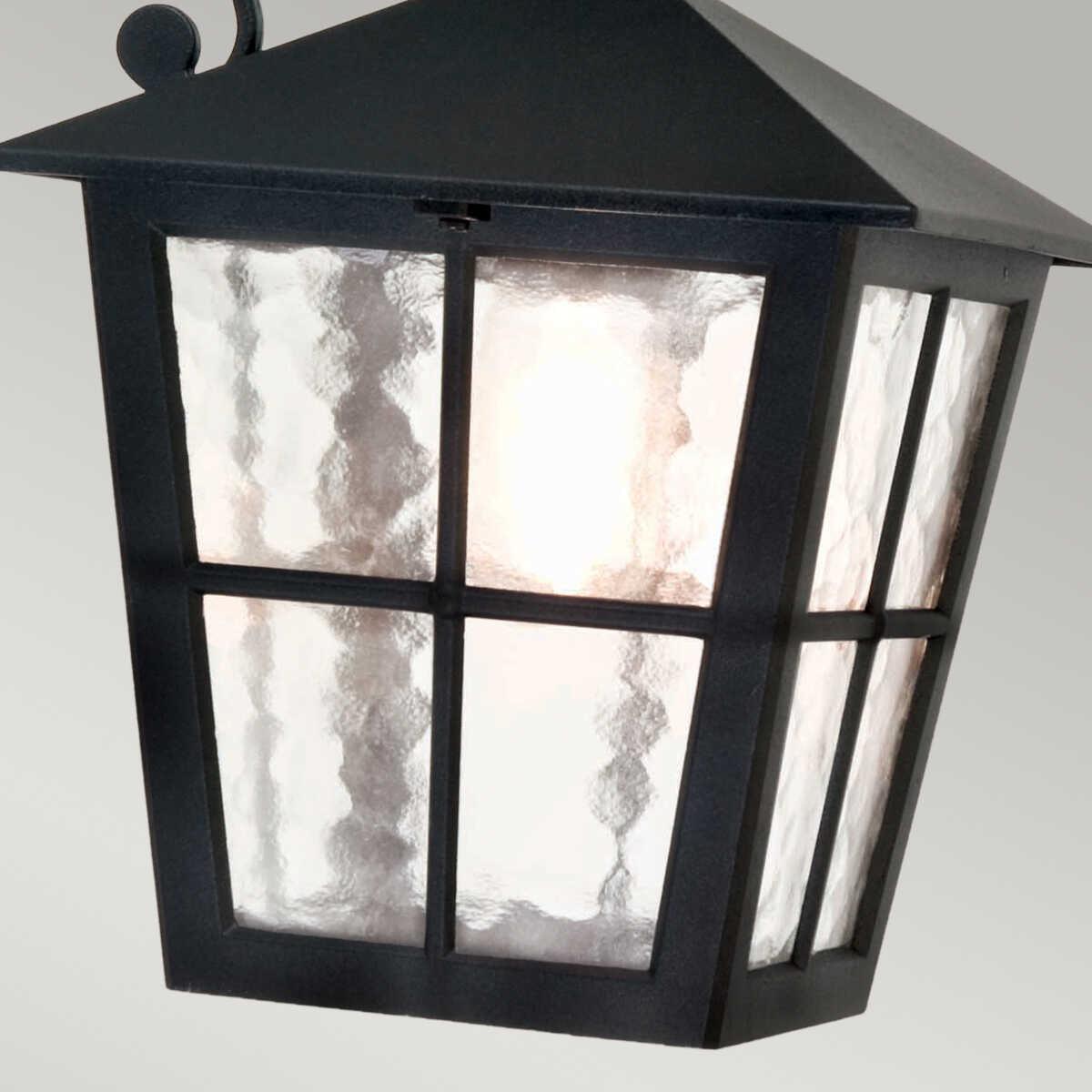 Elstead Canterbury Black Outdoor Wall Light-OPEN-BOX