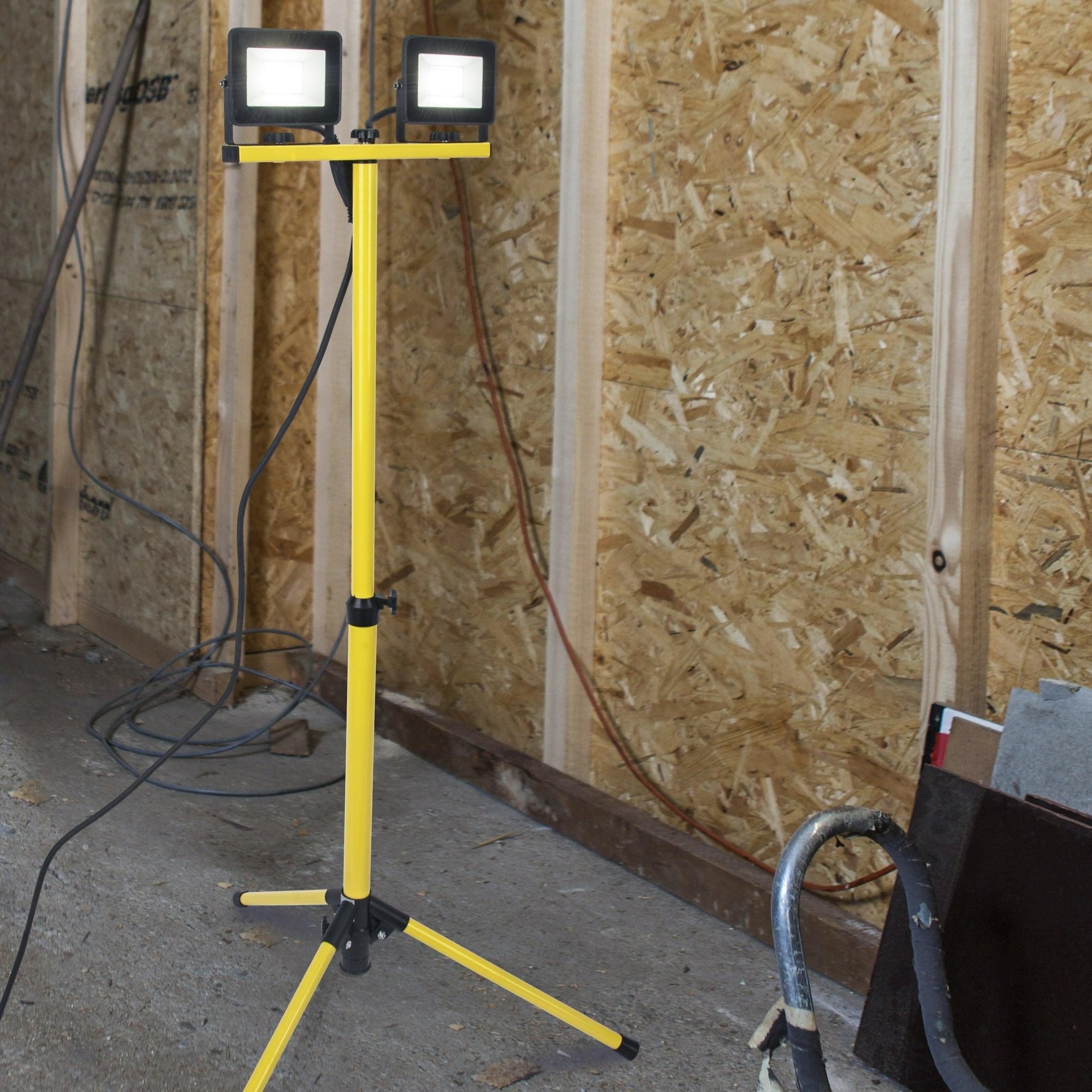 Lutec Colossus 2 X 30W IP65 LED Work Lights