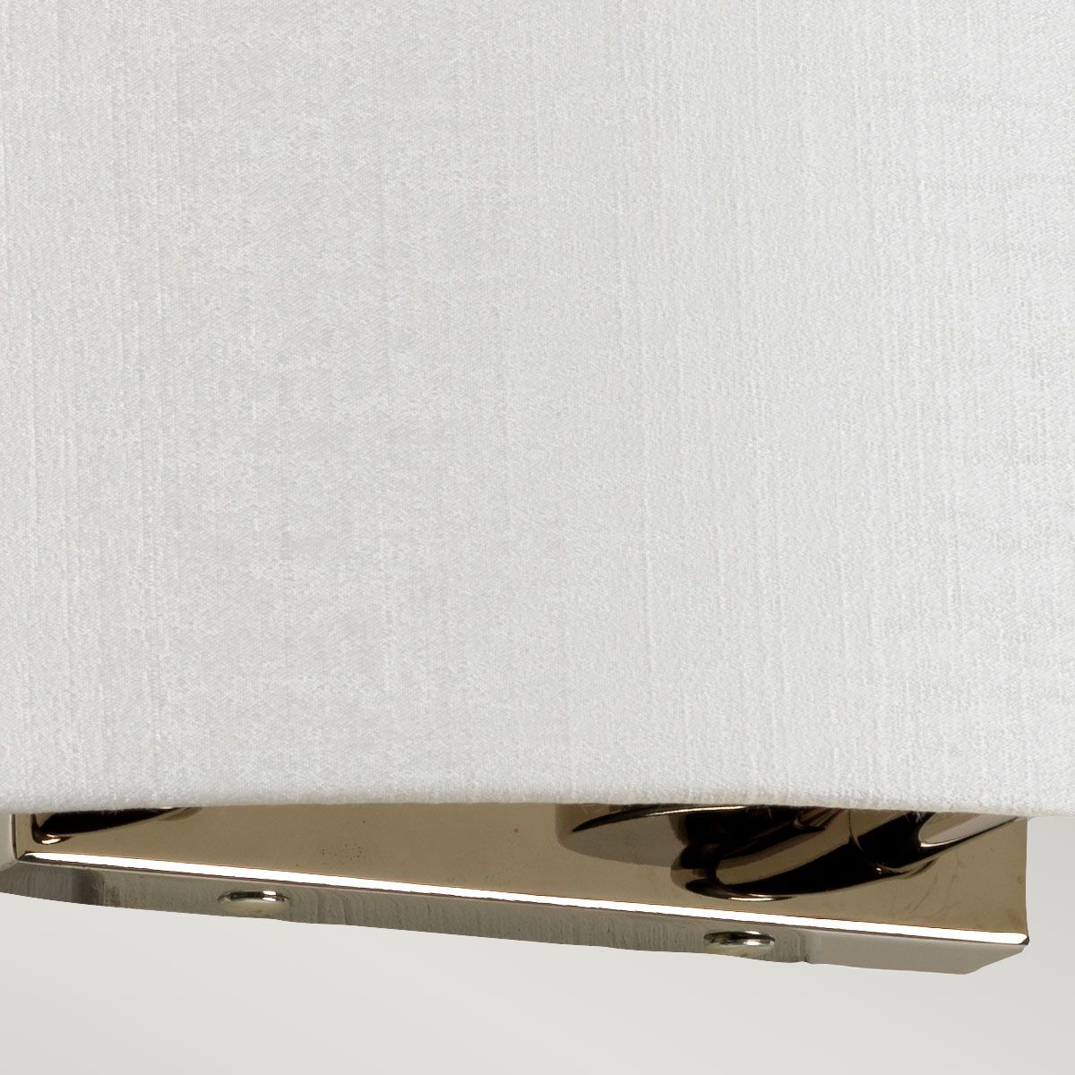 Cooper Large Curved Wall Light with Polished Chrome Back Plate-warehouse-clearance-270826