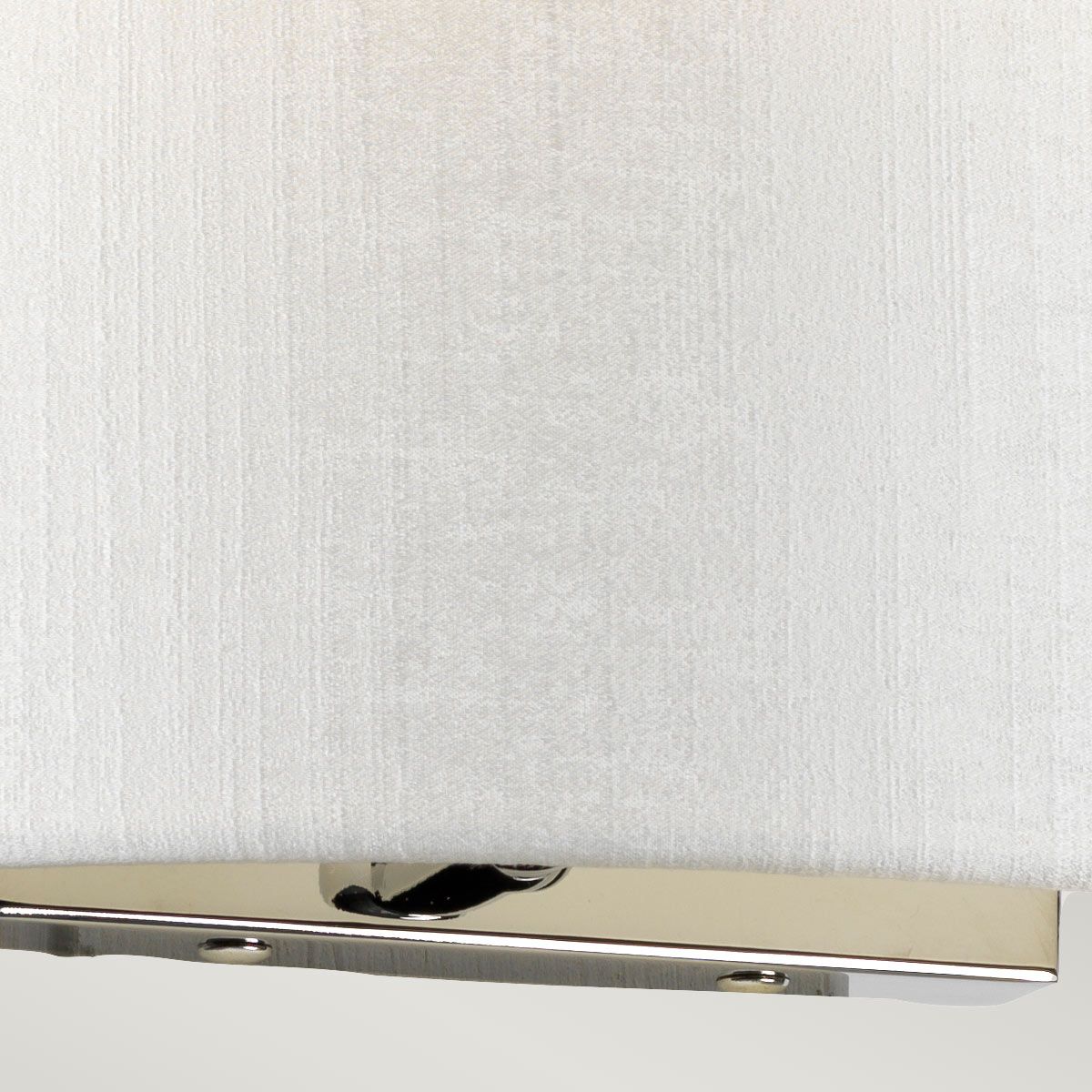 Cooper Medium Curved Wall Light with Polished Chrome Back Plate