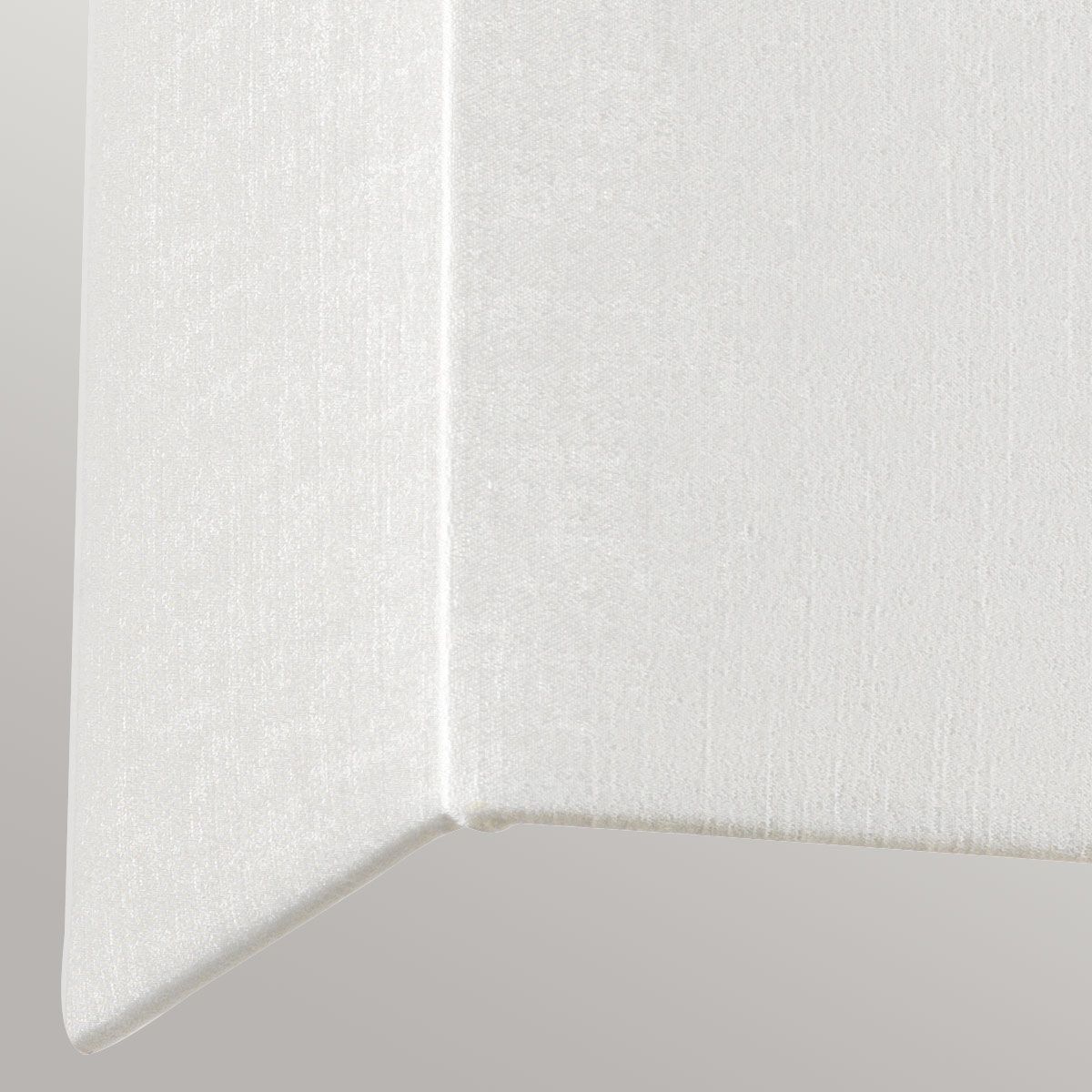 Riley Large Rectangular Wall Light with Polished Chrome Back Plate