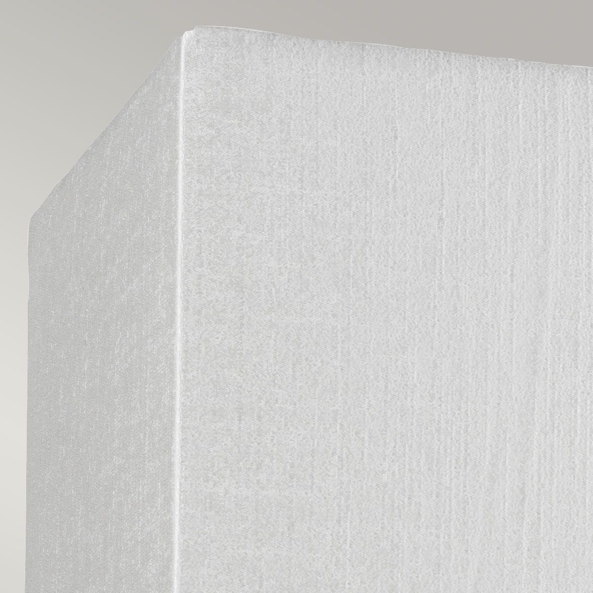 Riley Medium Rectangular Wall Light with Polished Chrome Back Plate