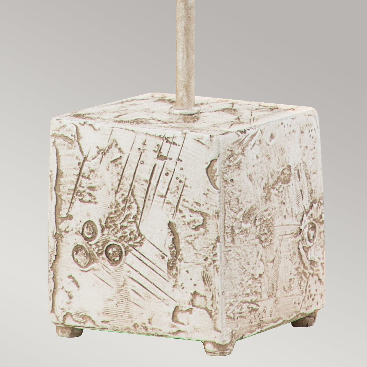 Petra Bone White Table Lamp -