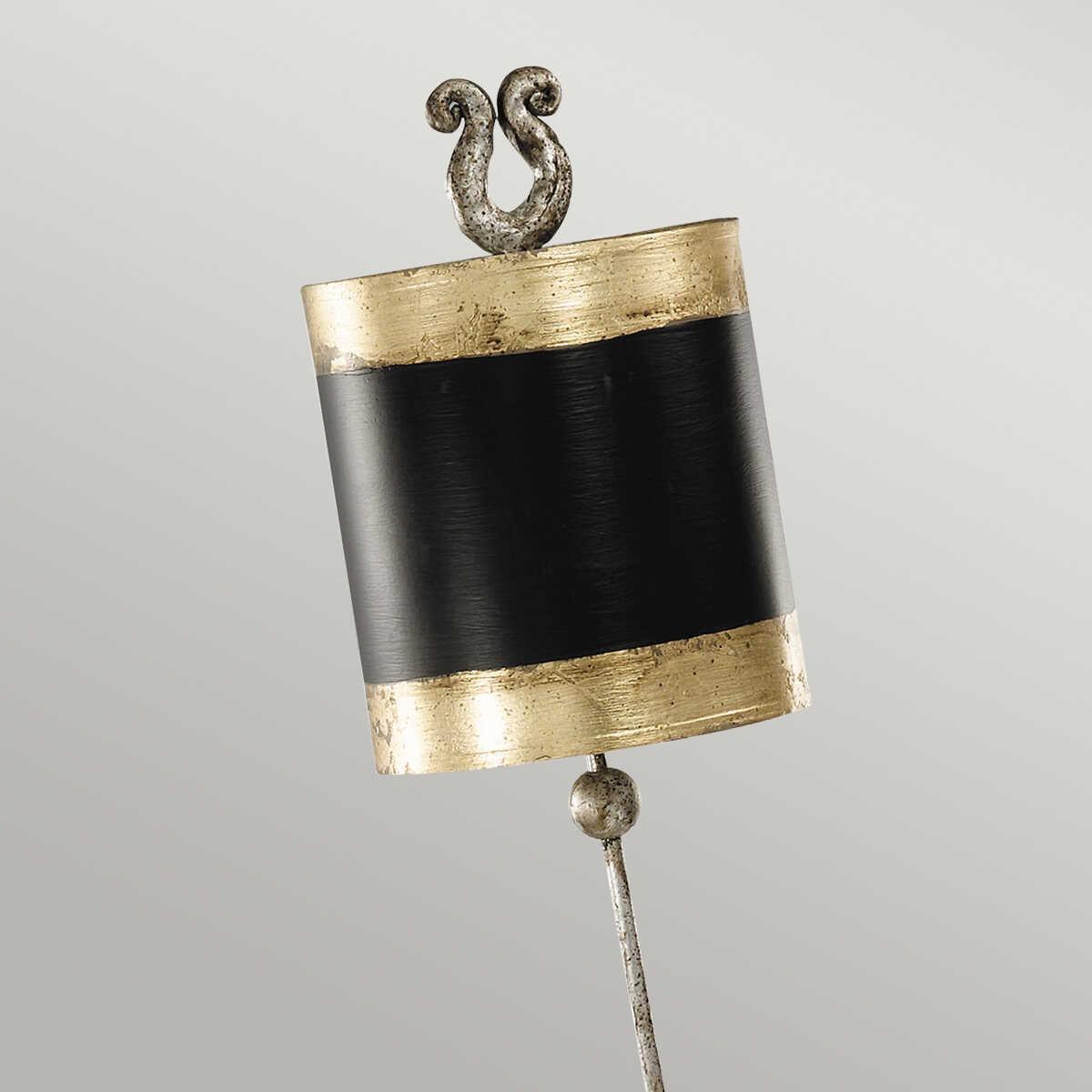 Flambeau Phoenician Gold & Black 1 Light Table Lamp-warehouse-180926