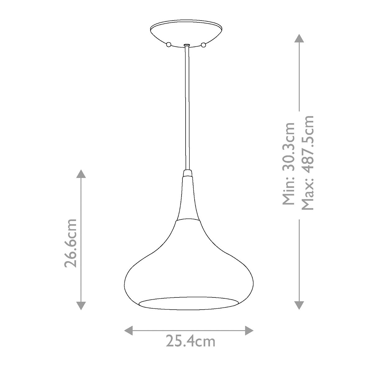 Feiss Beso Bushed Steel Pendant Ceiling Light-warehouse-25-09-26