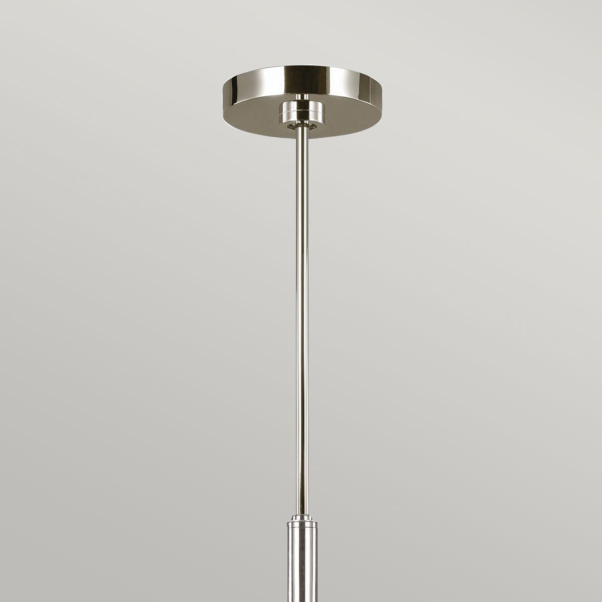 Brianna 6 Light Polished Nickel Chandelier