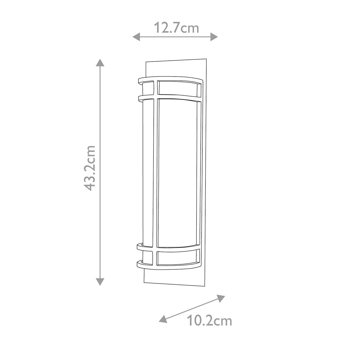 Fusion 2 Light Brass Art Deco Wall Light