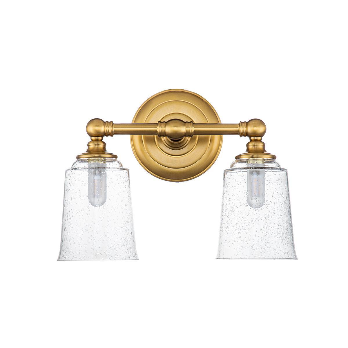 Feiss Huguenot Lake 2 Light Above Mirror Bathroom Light-warehouse-clearance-270826