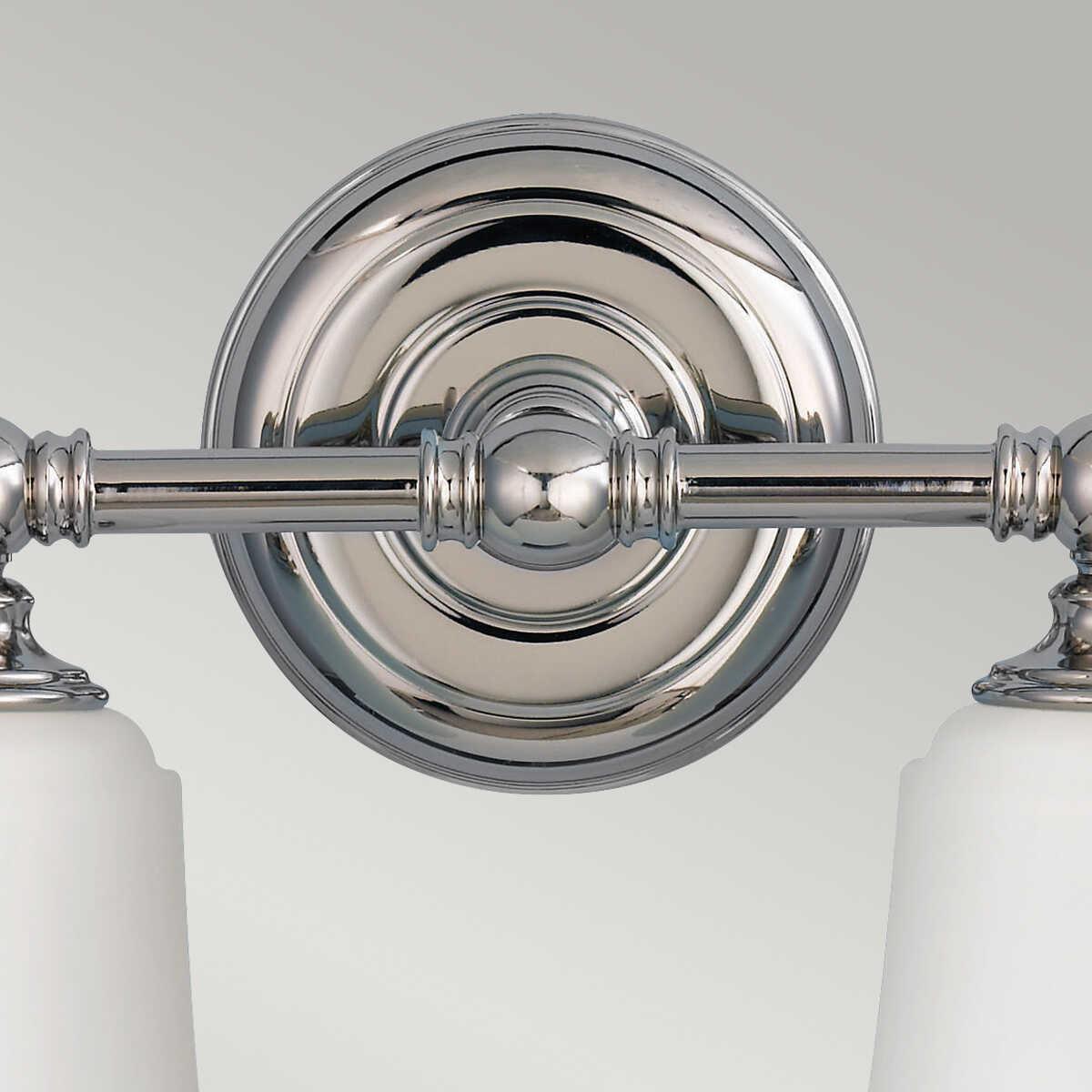 Feiss Huguenot Lake Polished Chrome Bathroom Wall Light-warehouse-clearance-140826