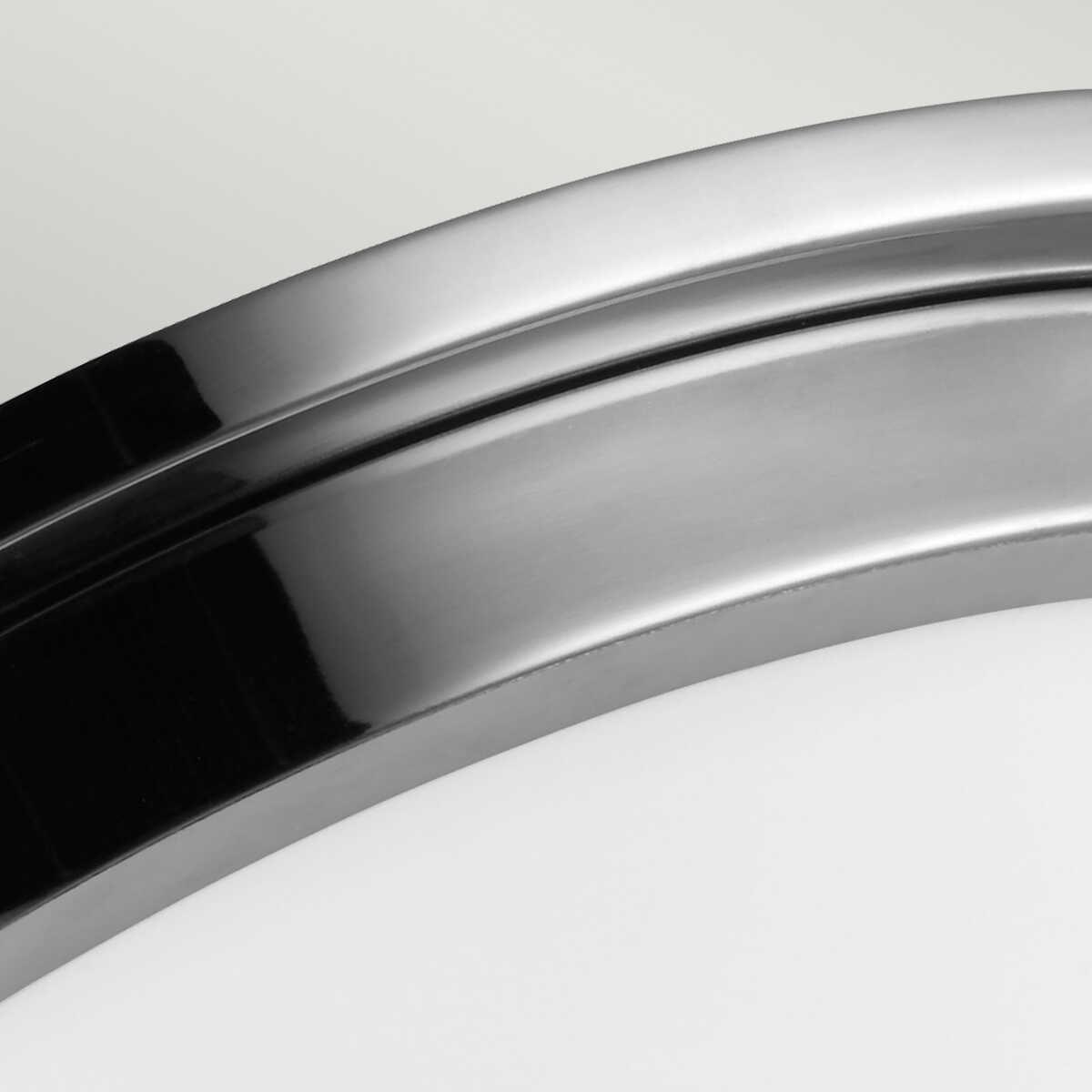 Feiss Payne Polished Nickel Flush Bathroom Ceiling Light-OPEN-BOX