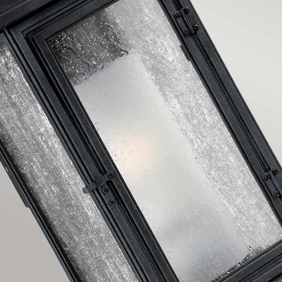 Feiss Shepherd Medium Weathered Zinc Outdoor Wall Light