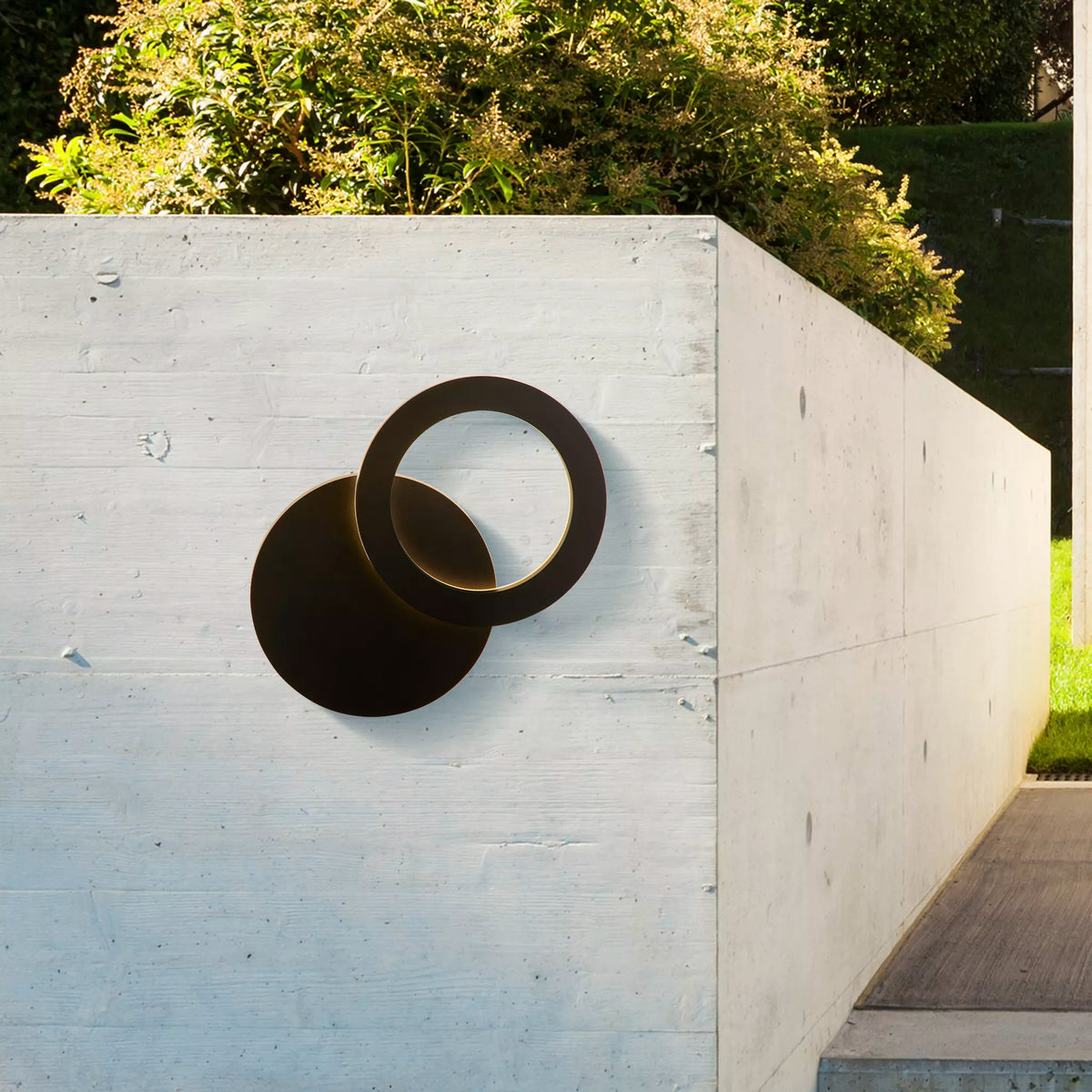 Hyde Outdoor, Black, LED Wall Light - IP44