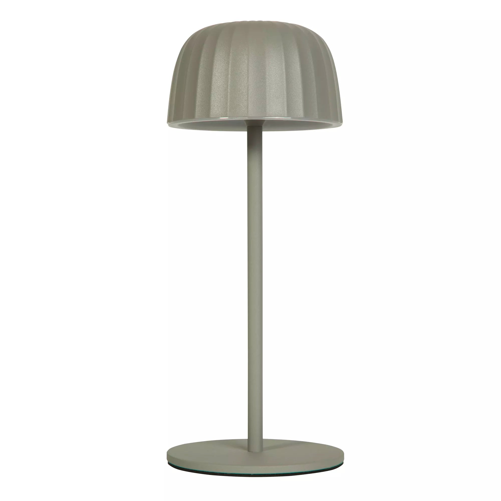Ezra Grey Outdoor Rechargeable LED Table Lamp
