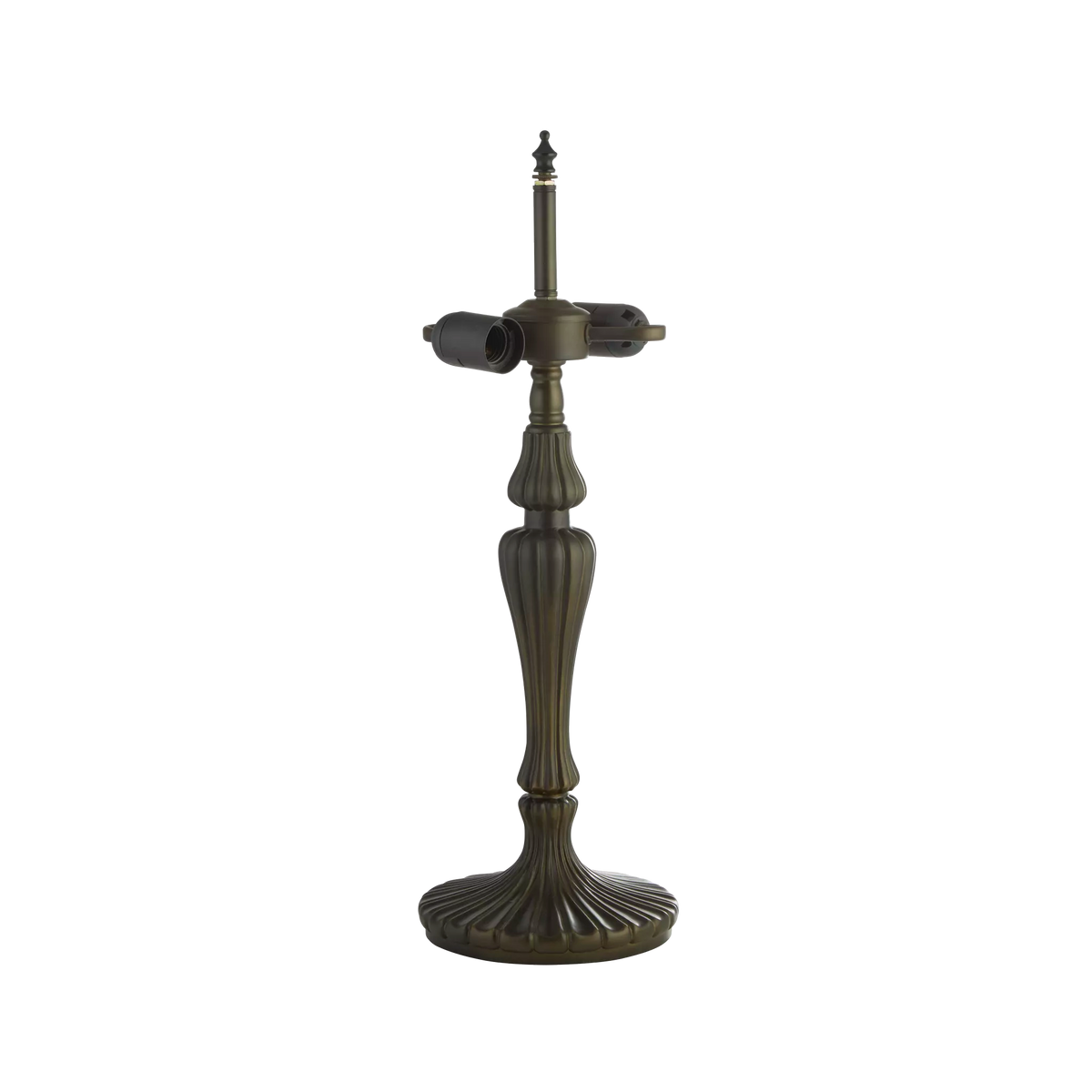 Tiffany, Antique Bronze & Black, Table Lamp Base - No Shade