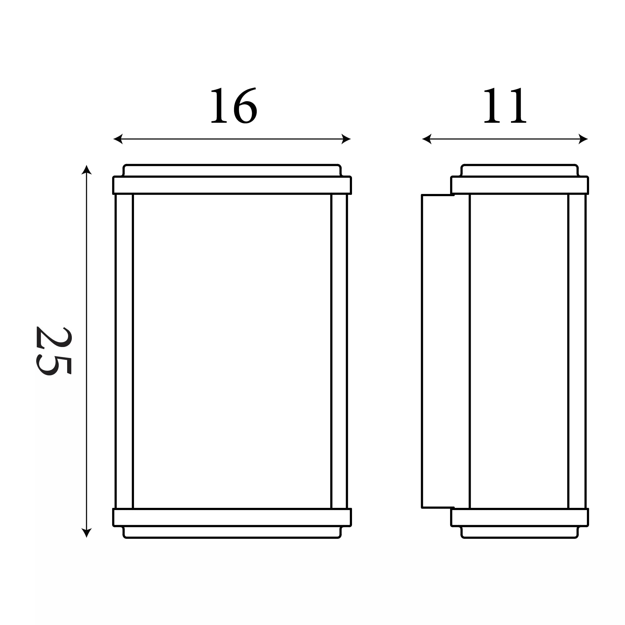 Box Outdoor 1 Light Antique Brass Wall/Porch Lantern