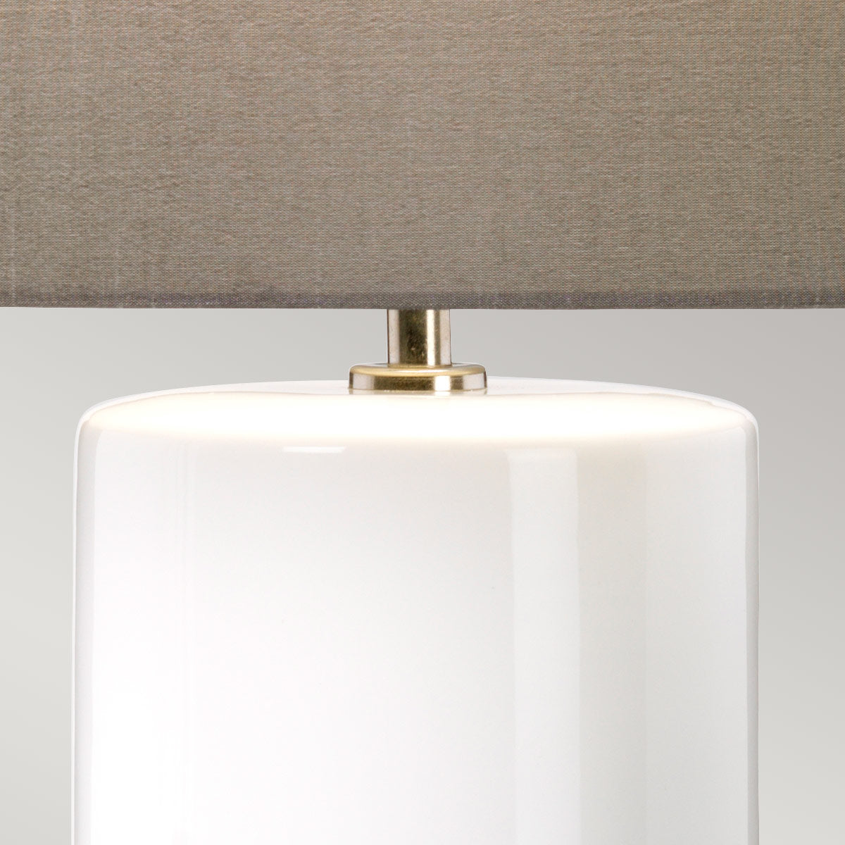 Fulwell White Ceramic Table Lamp