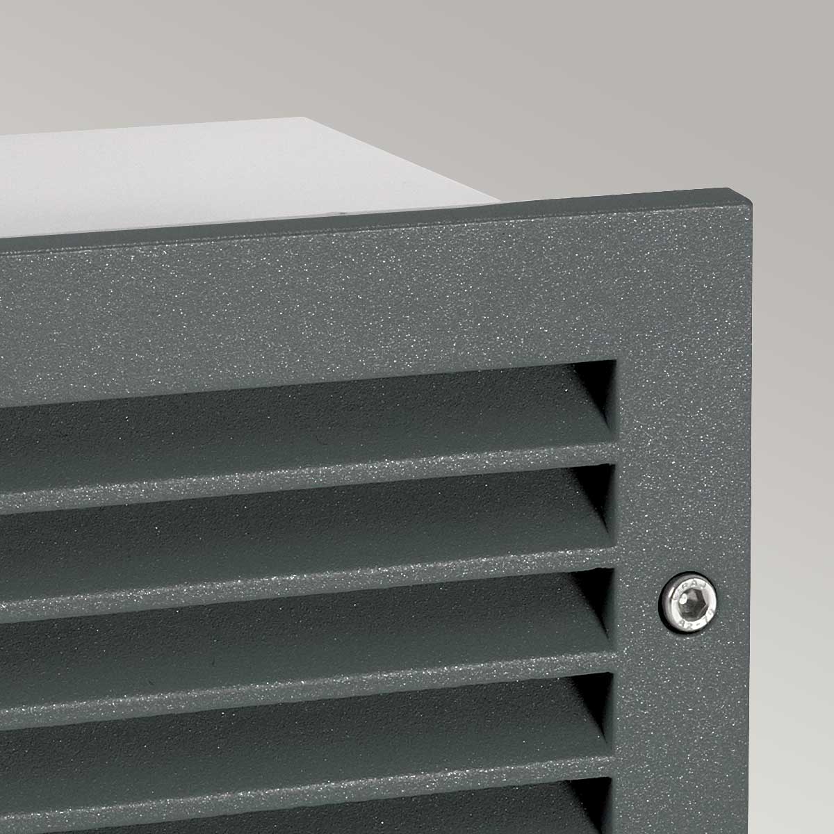 Norlys Grimstad LED Recessed Louvre Outdoor Wall Light