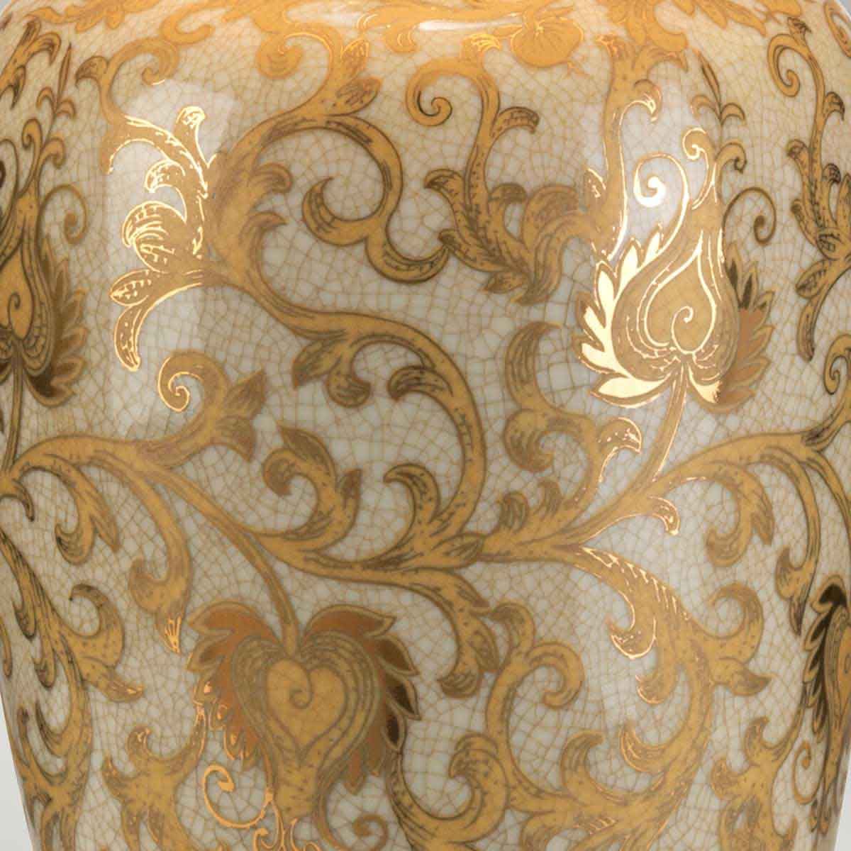 Gold Thistle 1 Light Ceramic Table Lamp