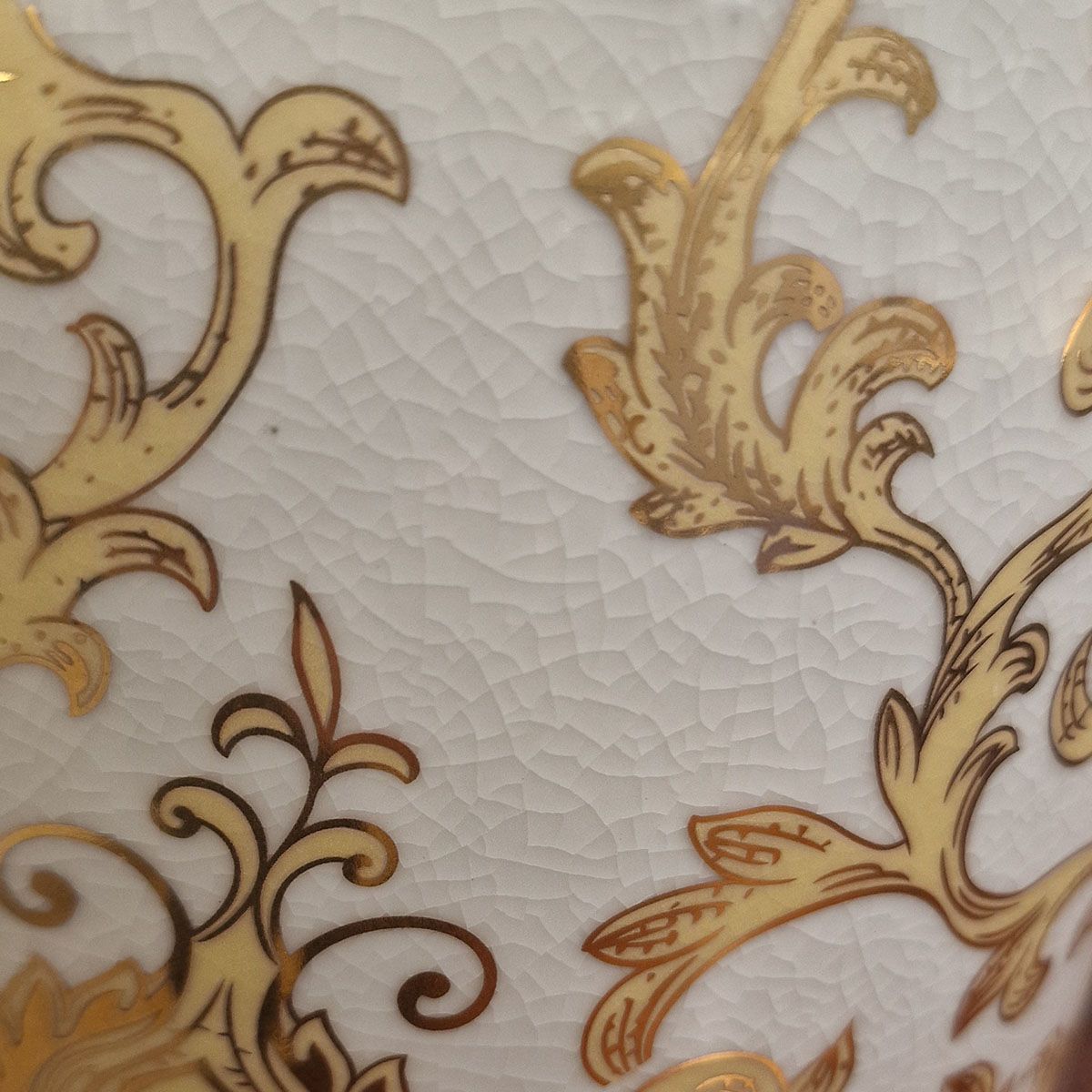 Gold Thistle 1 Light Ceramic Table Lamp