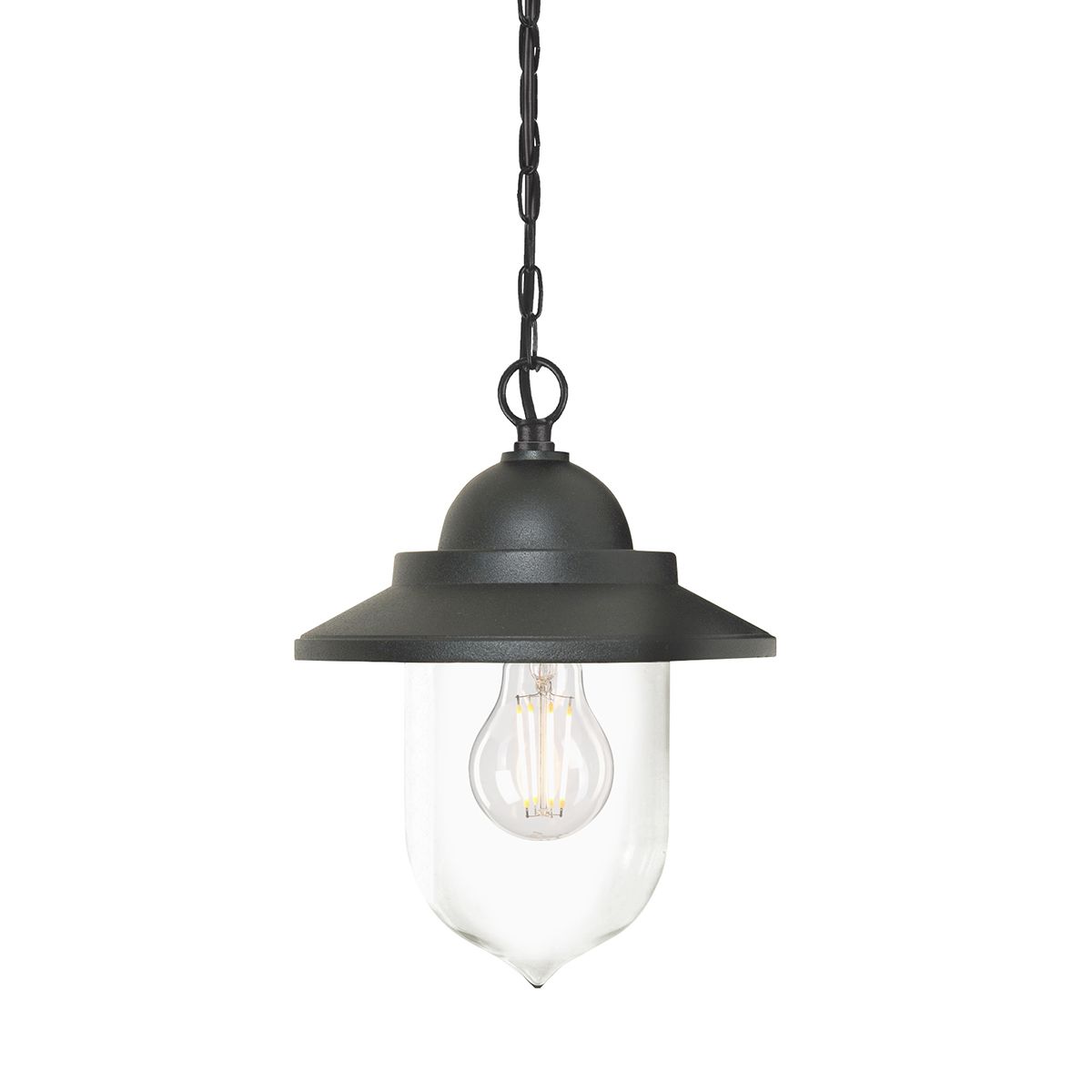 Sandown 1 Light Outdoor Chain Lantern by Elstead Lighting GZH-SDN8