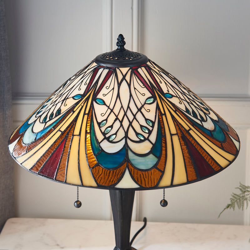 Interiors 1900 Hector Tiffany Table Lamp