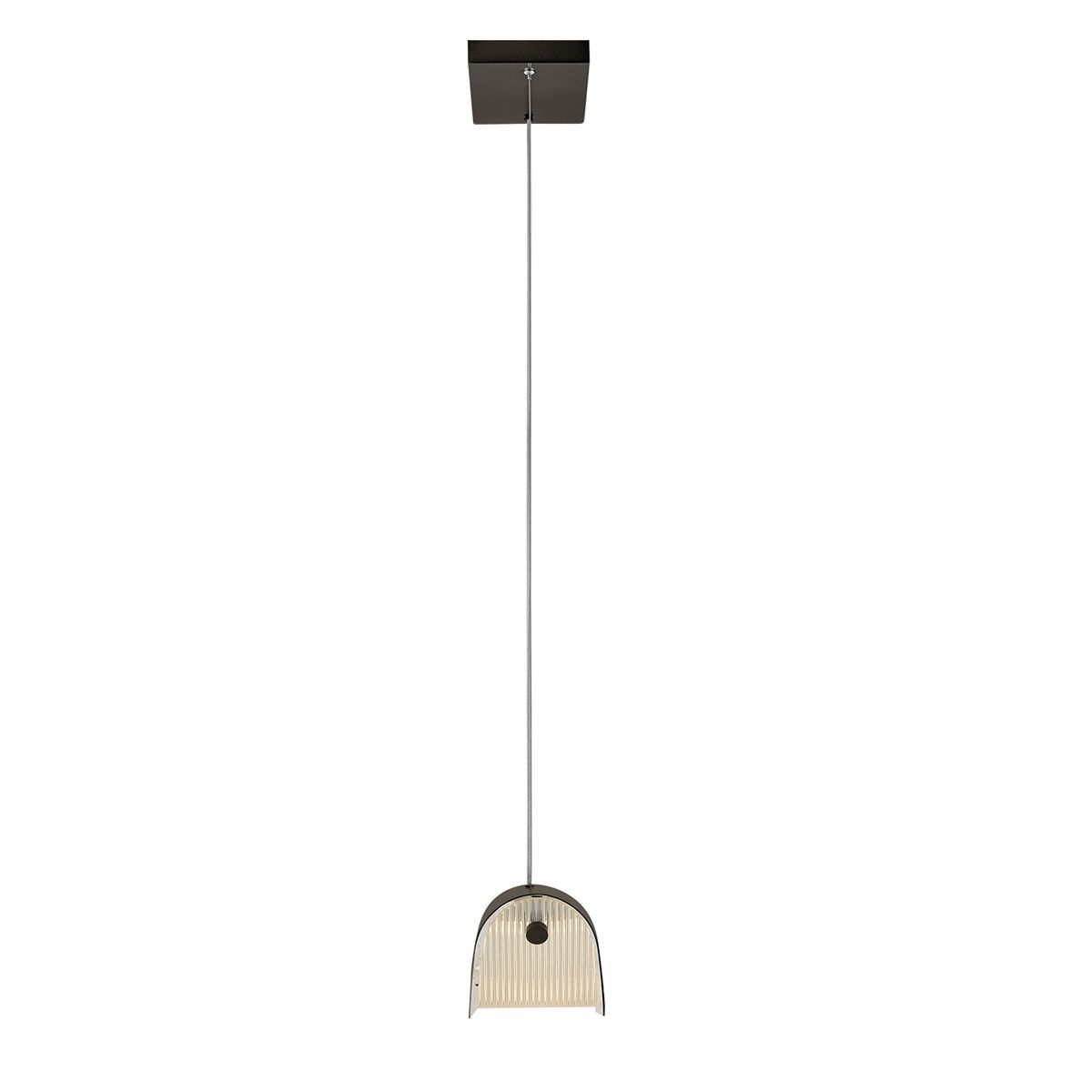 Hinkley Arco Black Linear LED Pendant Light