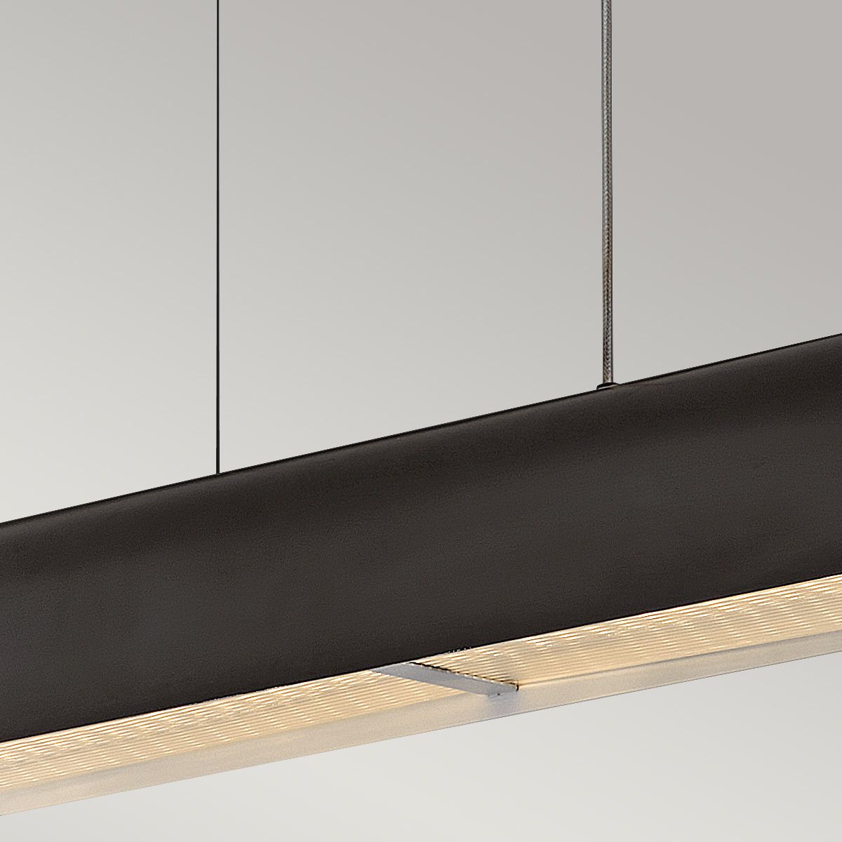 Hinkley Arco Black Linear LED Pendant Light