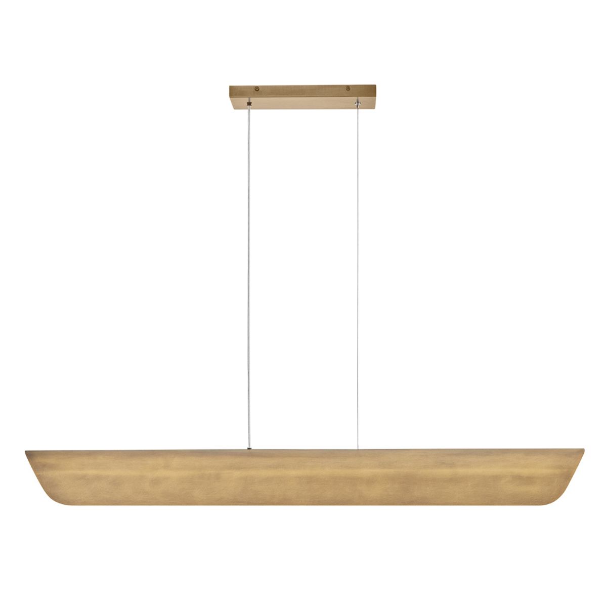 Hinkley Arco Brass Linear LED Pendant Light