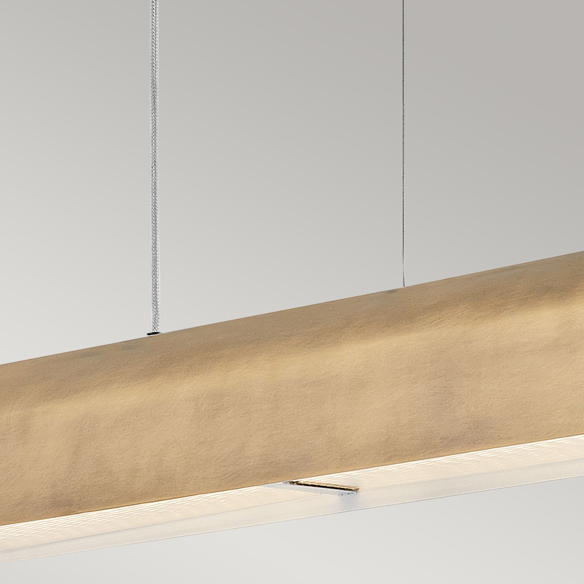 Hinkley Arco Brass Linear LED Pendant Light