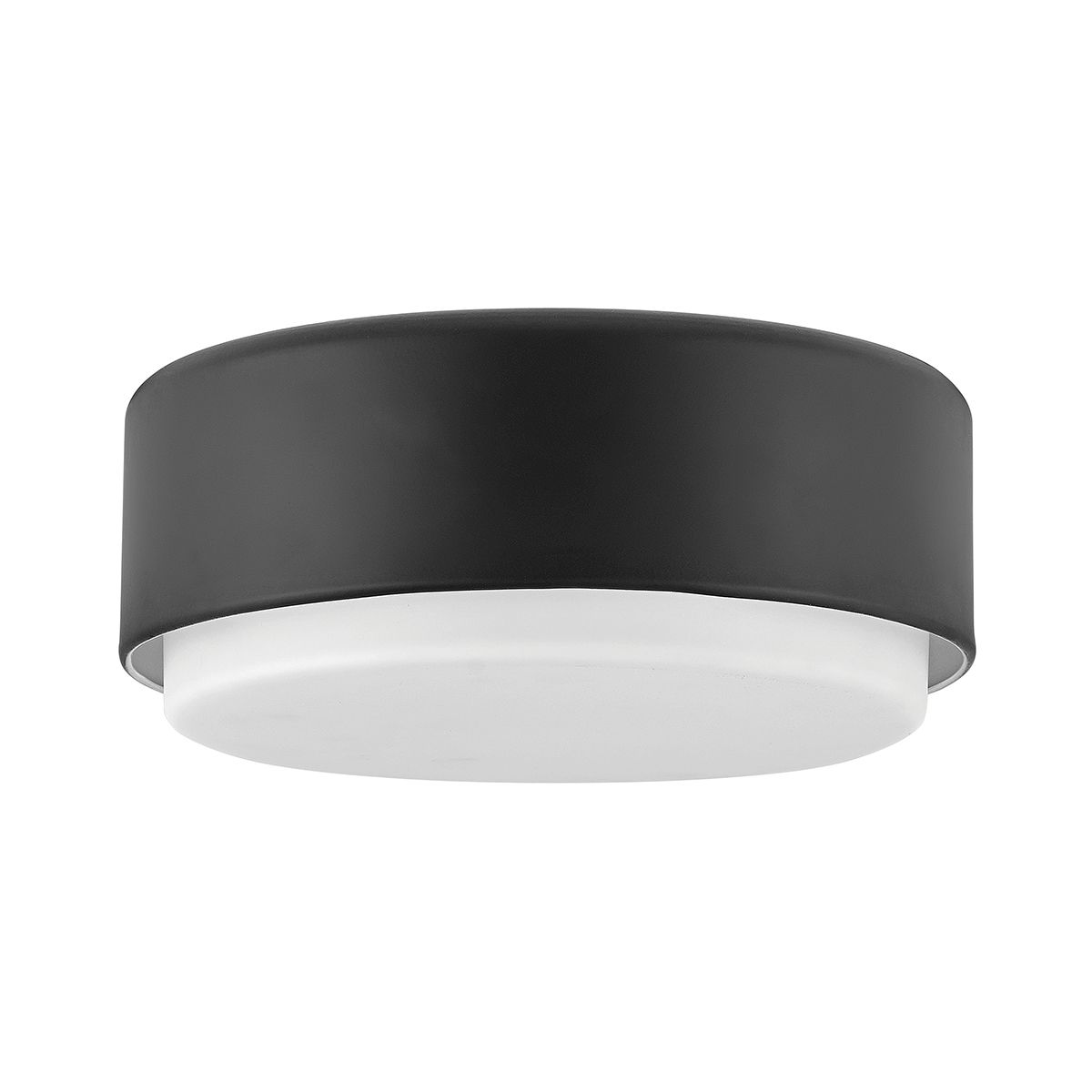 Hinkley Cedric Small Black Flush Ceiling Light