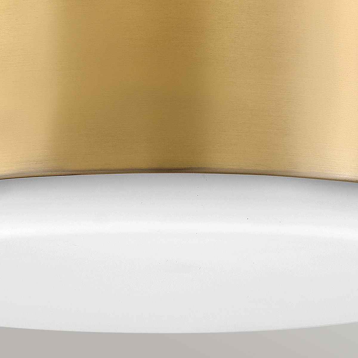 Hinkley Cedric Small Brass Flush Ceiling Light