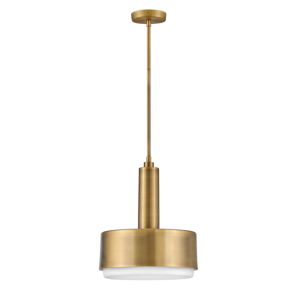 Hinkley Cedric Medium Brass Flush Ceiling Light