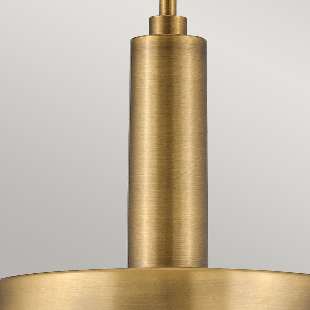 Hinkley Cedric Medium Brass Flush Ceiling Light