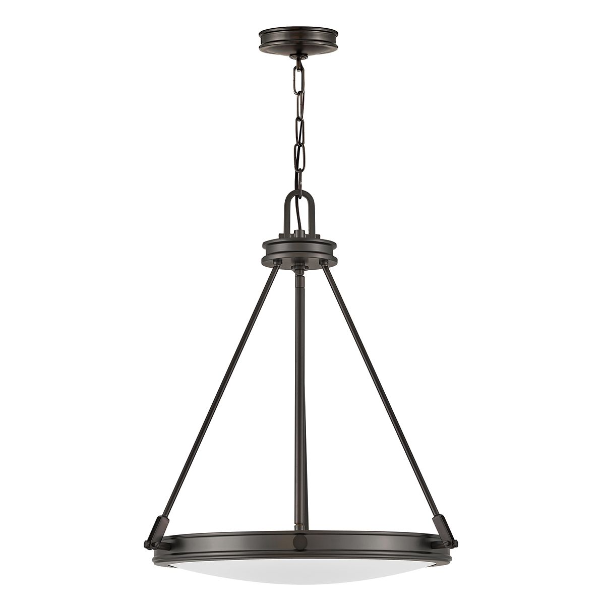 Collier Living Room 4 Light Black Pendant Light by Hinkley Lighting HK-COLLIER-P-BX