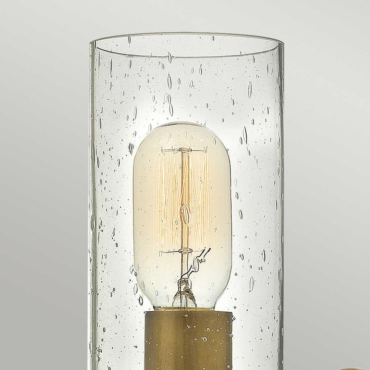 Hinkley Collier 1 Light Heritage Brass Wall Light-warehouse-180926