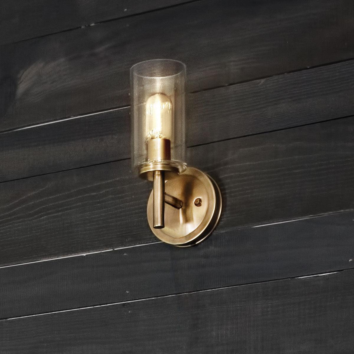 Hinkley Collier 1 Light Heritage Brass Wall Light-warehouse-180926