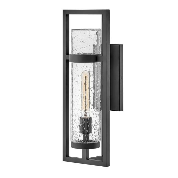 Cordillera Black Outdoor Modern Wall Light HK-CORDILLERA-M-BK by Hinkley